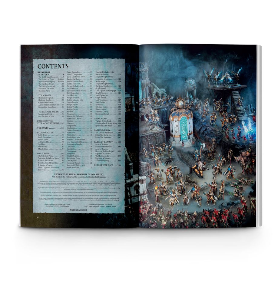 WARHAMMER AOS: STORMCAST ETERNALS BATTLETOME