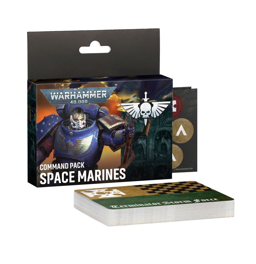 SPACE MARINES: COMMAND PACK Pre-orders ship on or after launch day 03/10/2026