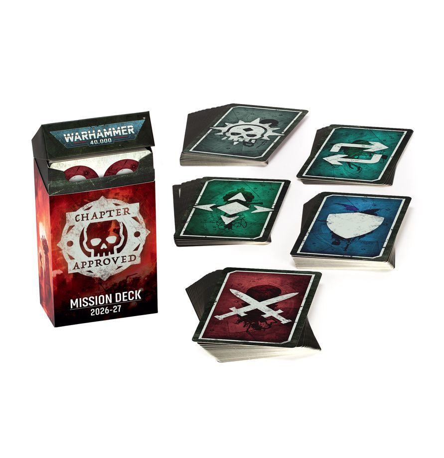 Chapter Approved 2026-27: Mission Deck Pre Order Pre-orders ship on or after launch day 27/06/2026