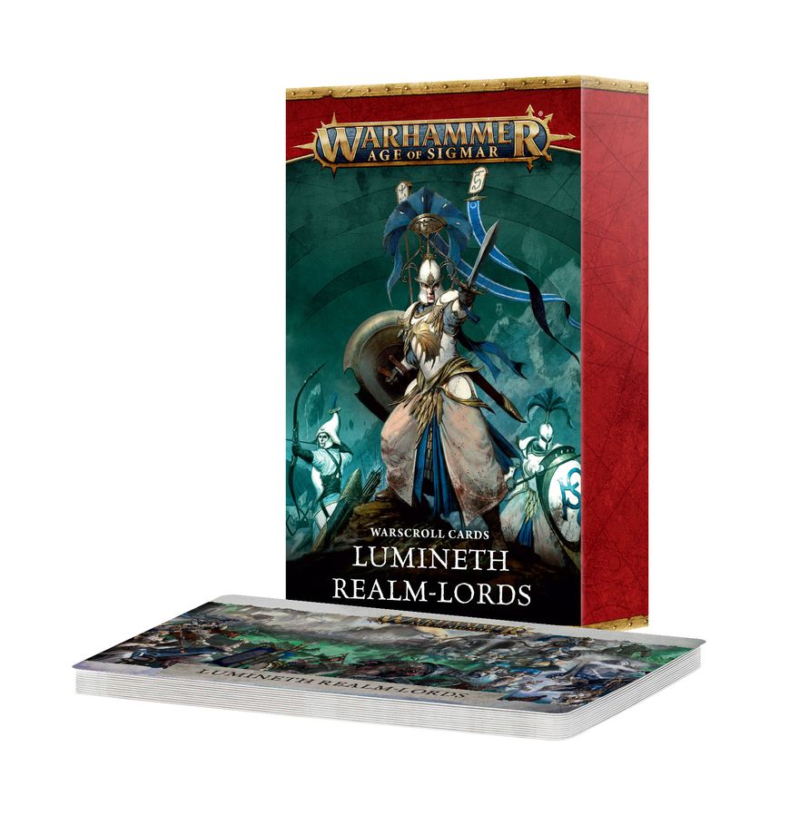 WARHAMMER AOS: LUMINETH REALM-LORDS WARSCROLLS -