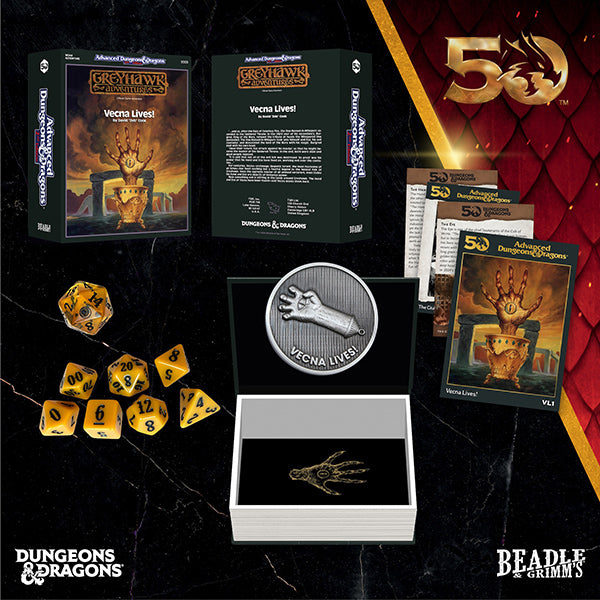 Beadle & Grimms - D&D Classic Module Dice Set - Vecna Lives