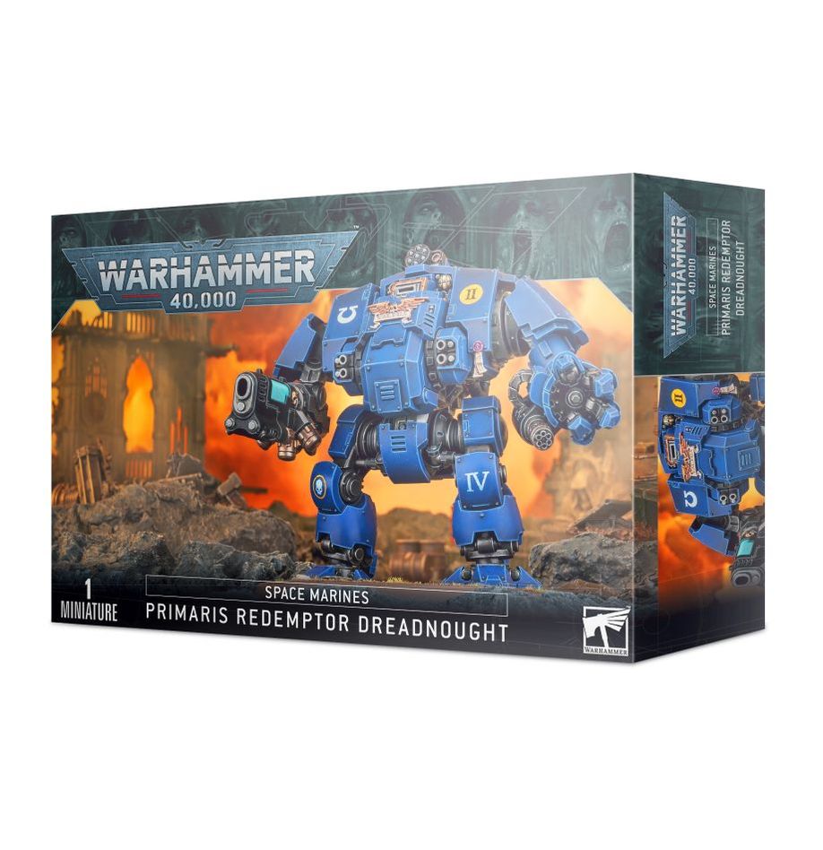 SPACE MARINES PRIMARIS 
REDEMPTOR 
DREADNOUGHT
