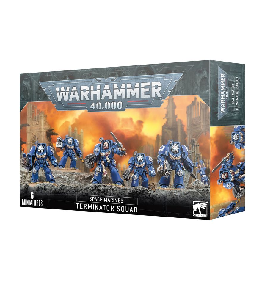 WARHAMMER 40K:SPACE MARINE TERMINATOR SQUAD