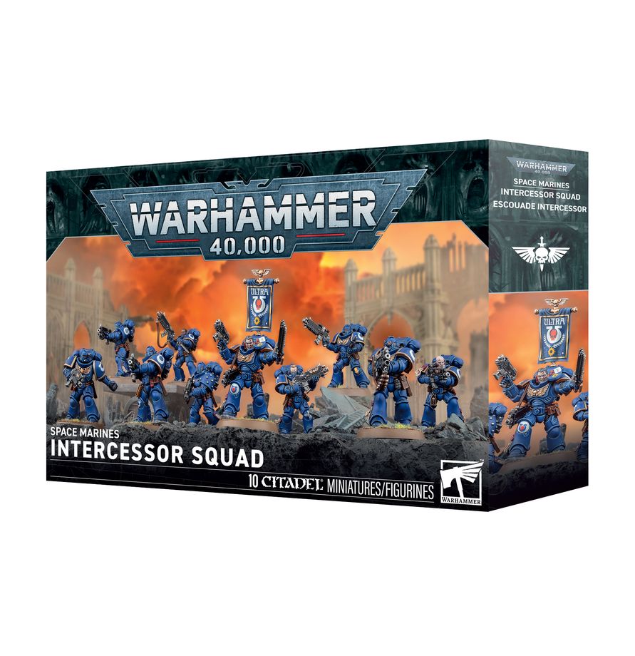 SPACE MARINES: INTERCESSOR SQUAD Pre-orders ship on or after launch day 03/10/2026