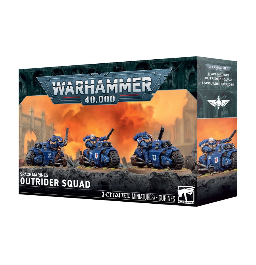 SPACE MARINES: OUTRIDER SQUAD Pre-orders ship on or after launch day 03/10/2026