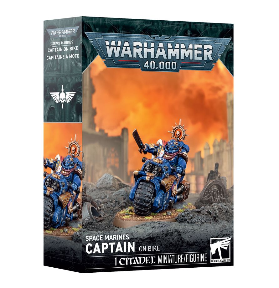 SPACE MARINES: CAPTAIN ON BIKE Pre-orders ship on or after launch day 03/10/2026
