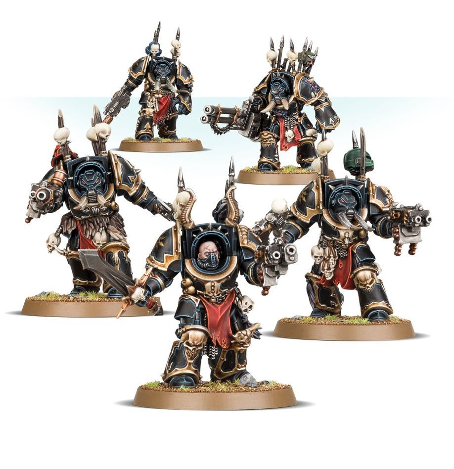 CHAOS SPACE MARINES: 
TERMINATORS