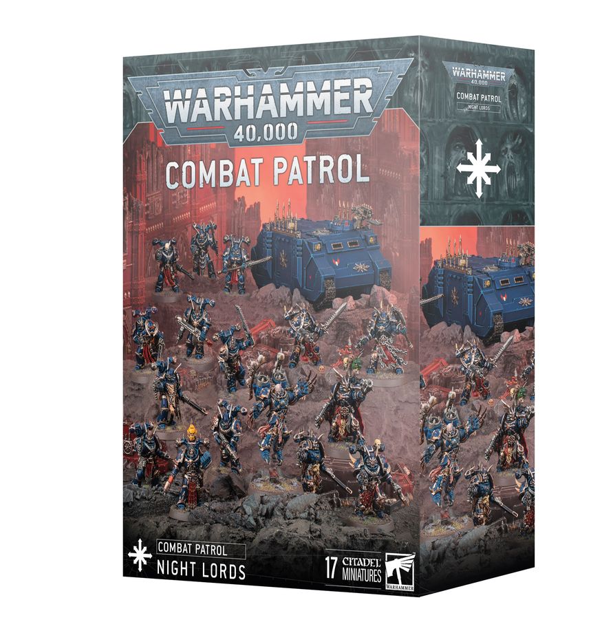 WARHAMMER 40K CHAOS SPACE MARINES Combat Patrol: Night Lords