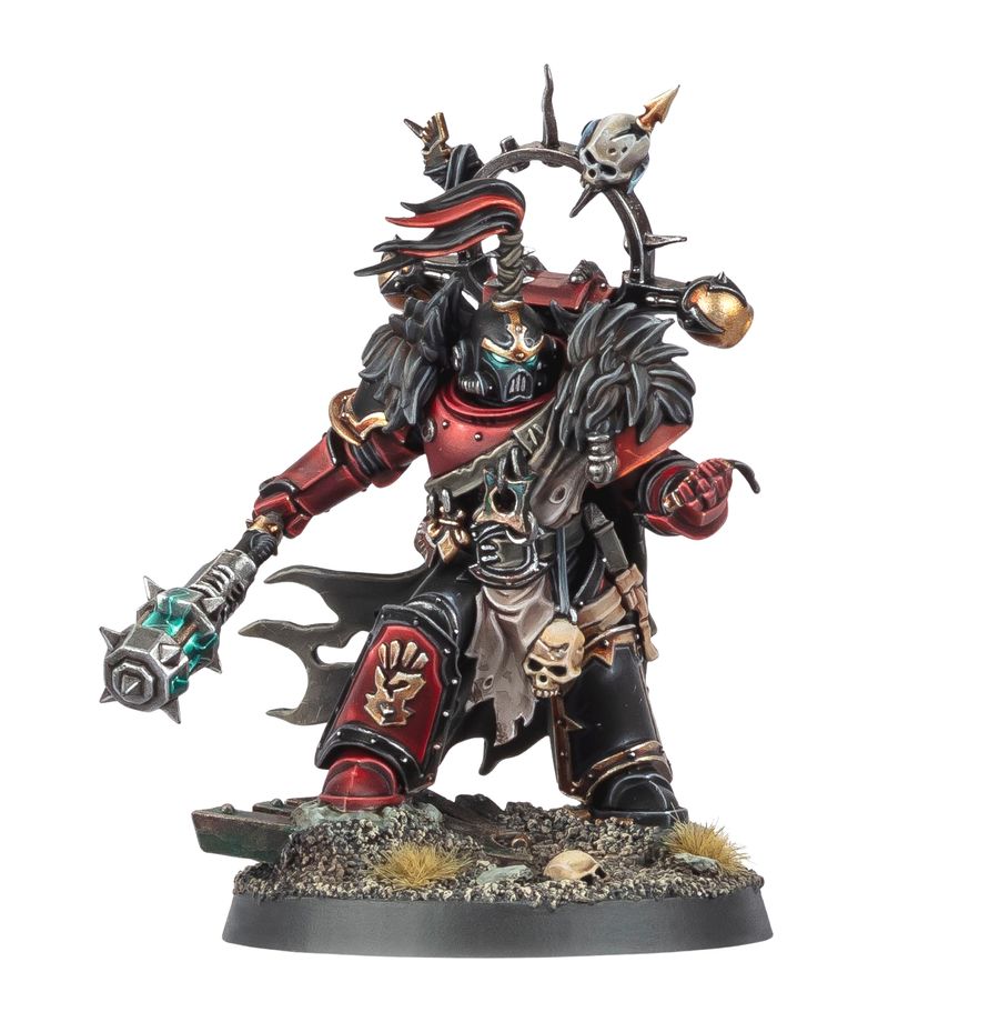 CHAOS SPACE MARINES:Red Corsairs Reave-Captain