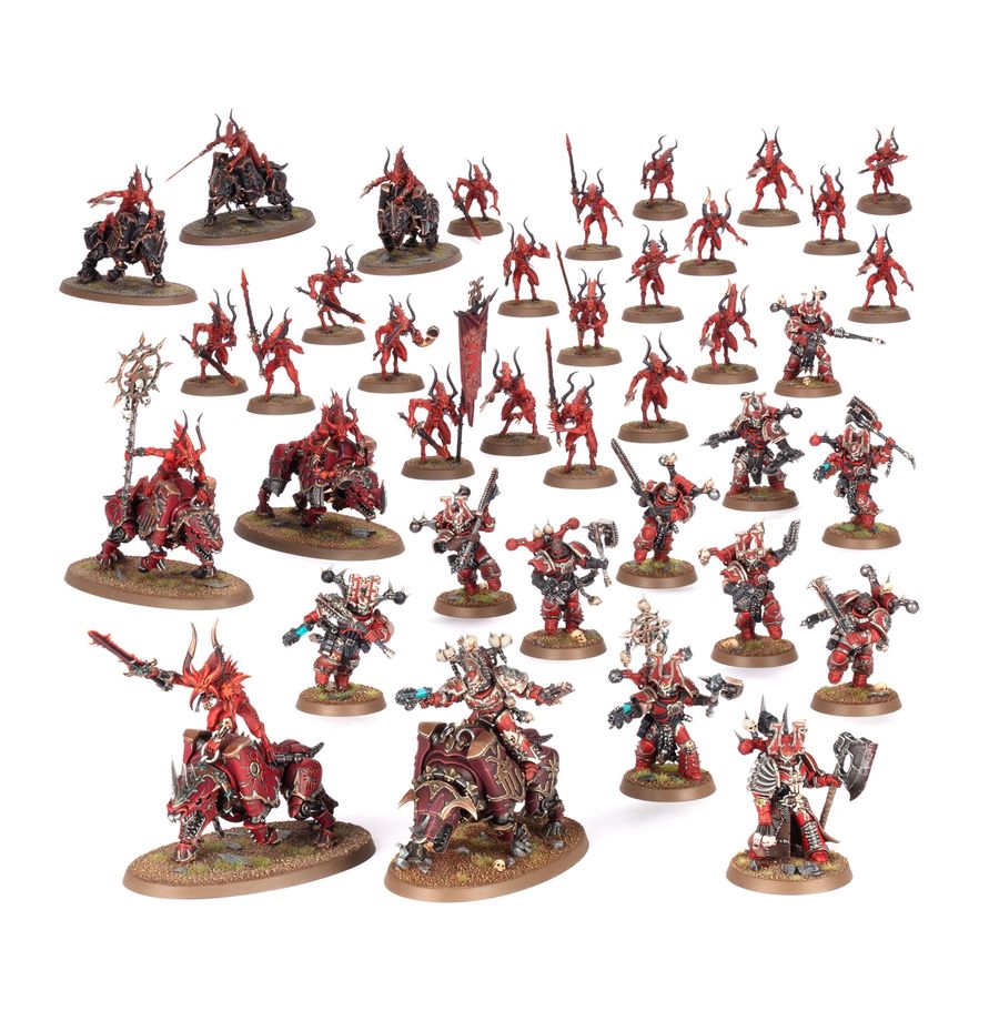 WARHAMMER 40K: World Eaters Battleforce: Khorne Daemonkin