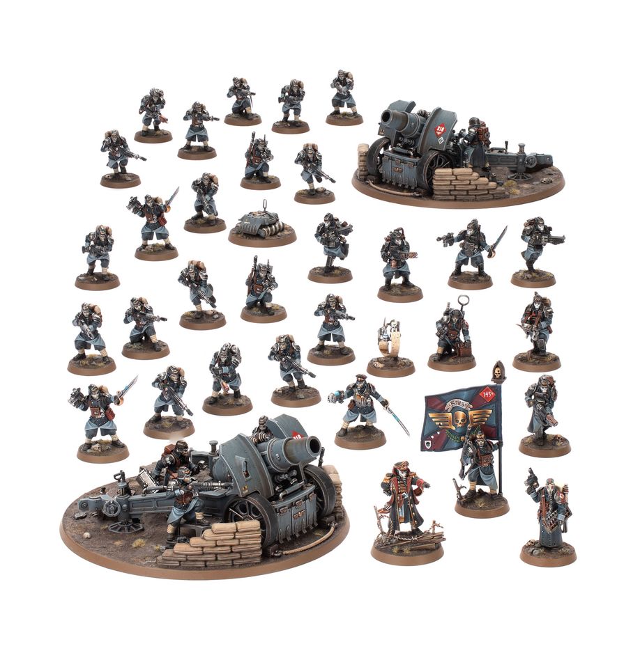 WARHAMMER 40k: ASTRA MILITARUM BATTLEFORCE KRIEG SIEGE PLATOON