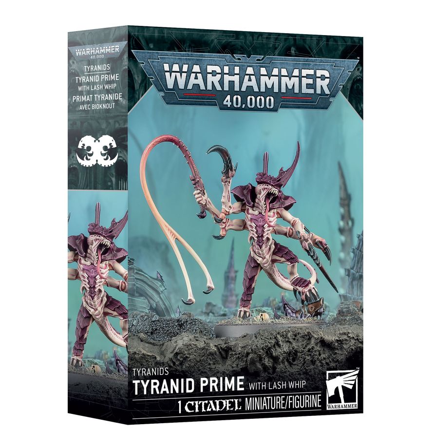 WARHAMMER 40K TYRANIDS:Tyranid Prime with Lash Whip