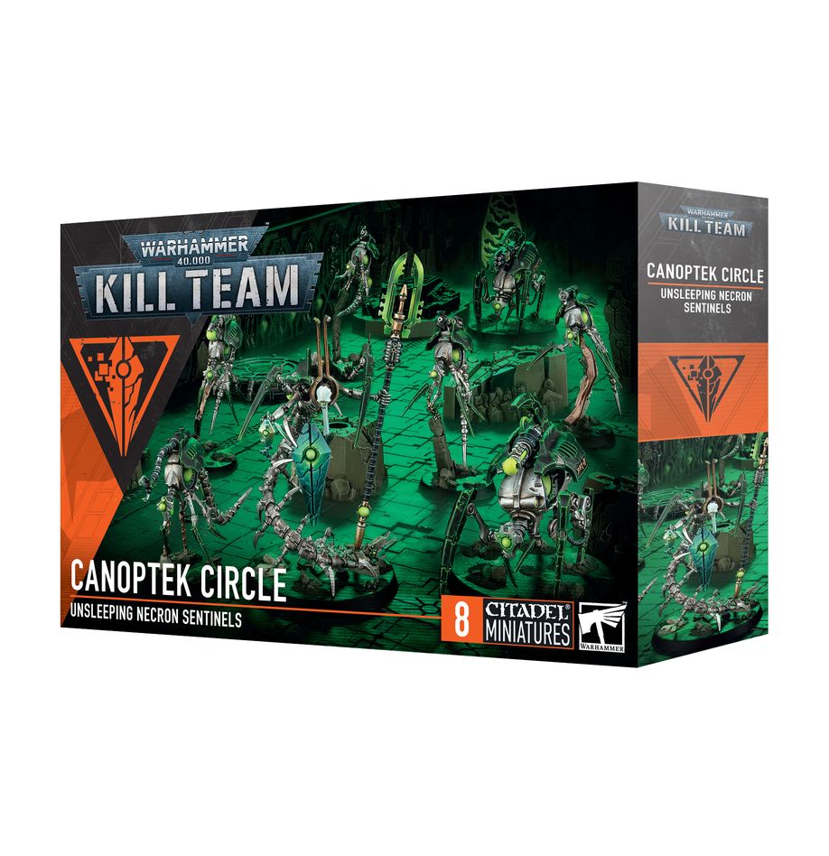 WARHAMMER 40K: KILL TEAM CANOPTEK CIRCLE UNSLEEPING NECRON SENTINELS