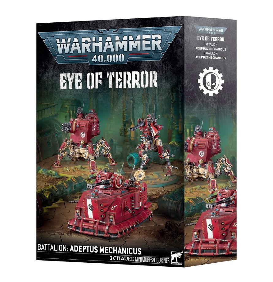 Available while stocks last  Eye of Terror Battalion: Adeptus Mechanicus