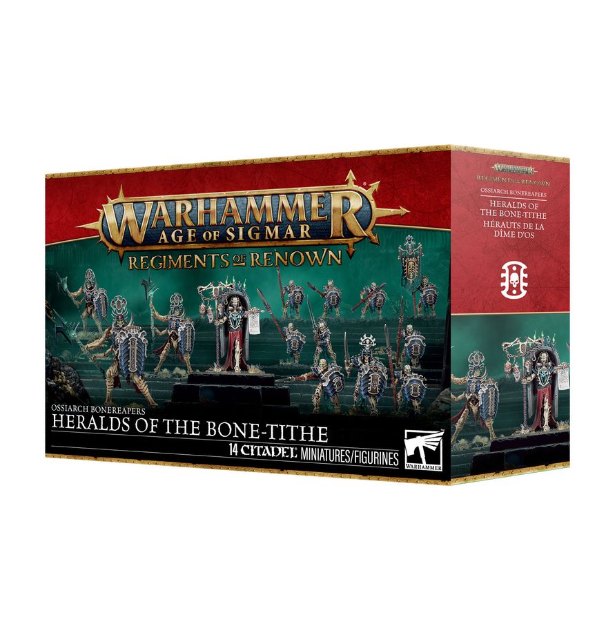 WARHAMMER AOS: Regiment of Renown: Heralds of the Bone-tithe