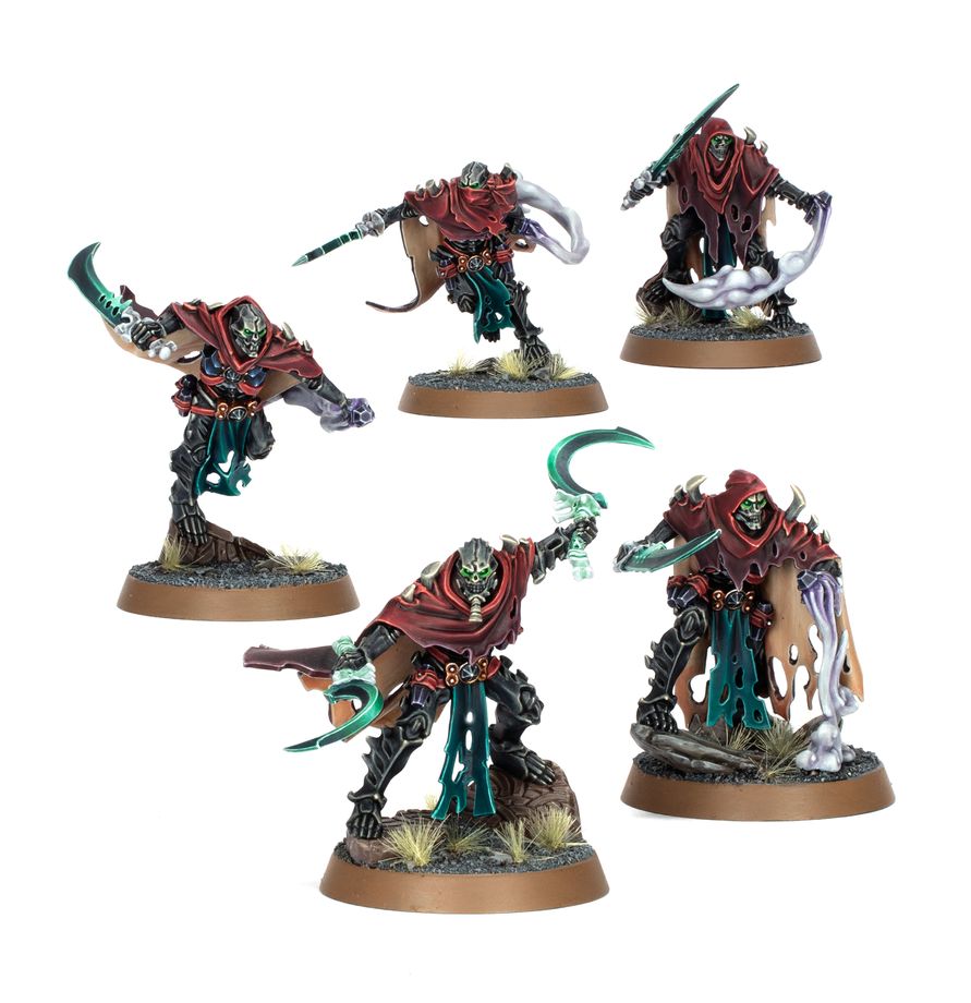 WARHAMMER AOS:OSSIARCH BONEREAPERS Mortis Reapers
