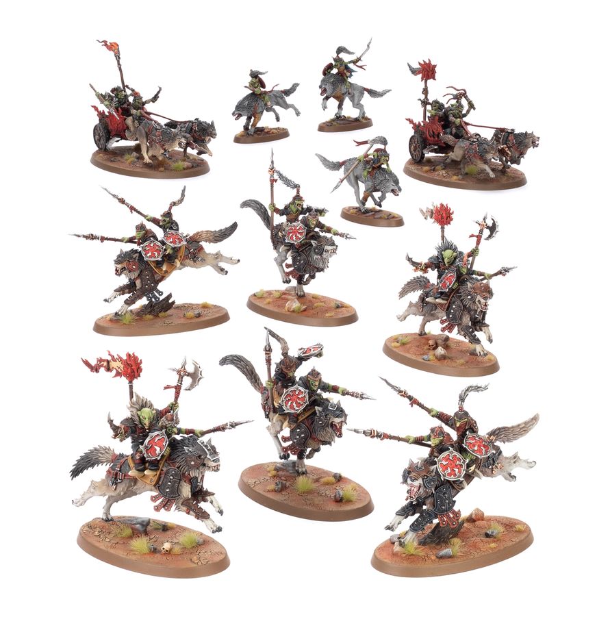 WARHAMMER AOS:SNARLPACK HUNTAZ
