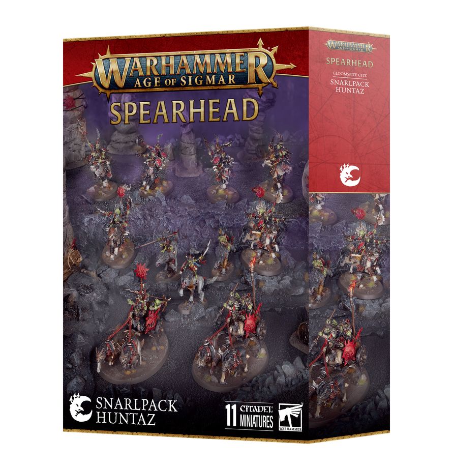 WARHAMMER AOS:SNARLPACK HUNTAZ