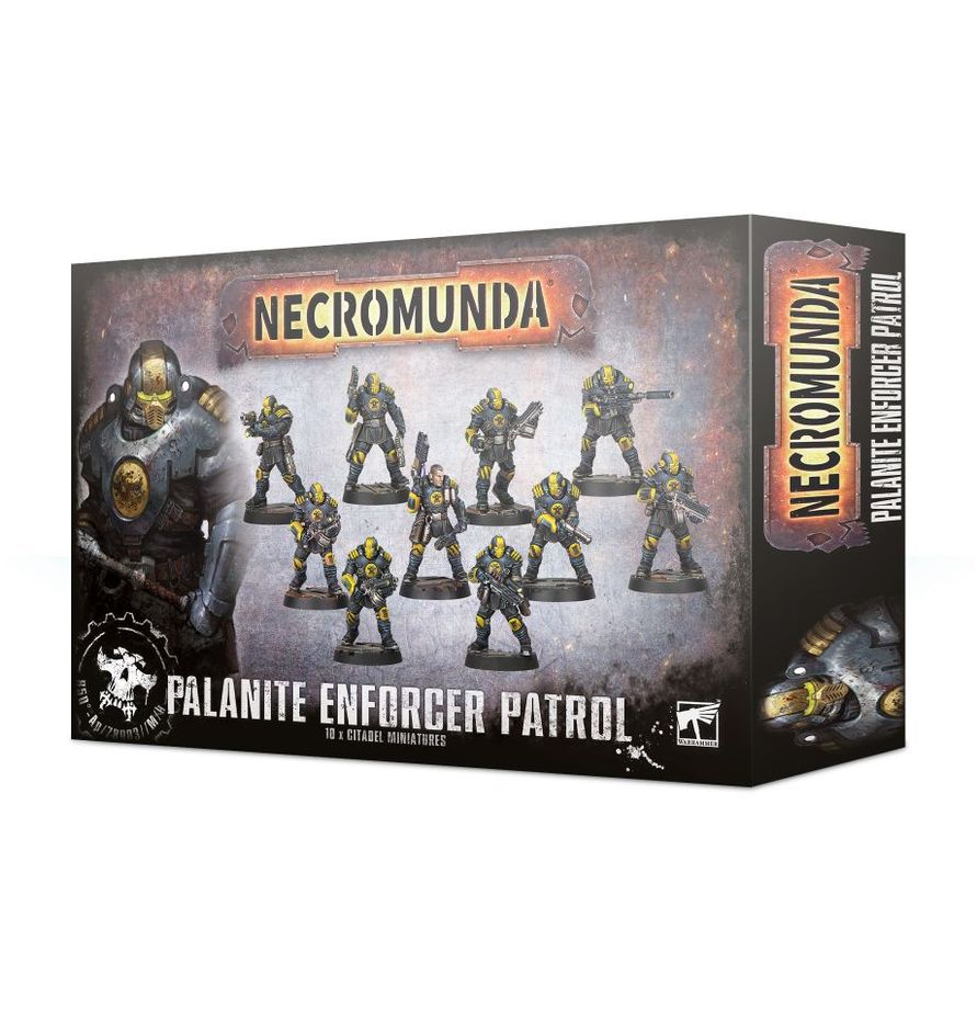 Necromunda Palantine enforcer patrol