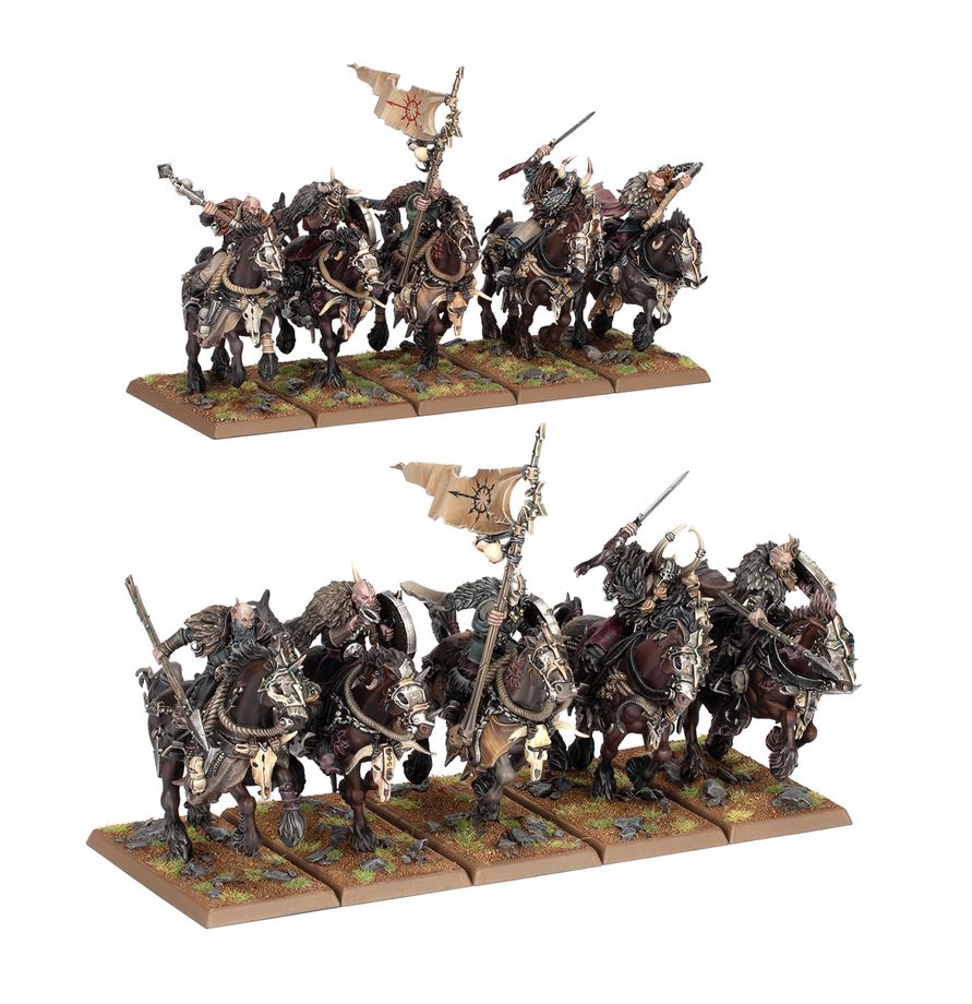 WARHAMMER THE OLD WORLD: CHAOS MARAUDER HORESMEN
