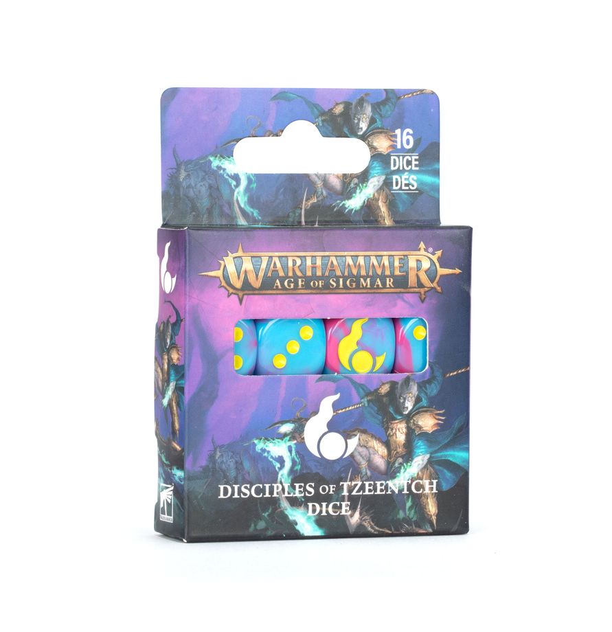 WARHAMMER AOS: DISCIPLES OF TZEENCH DICE -