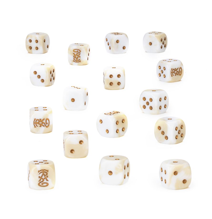 WARHAMMER AOS : LUMINETH REALM-LORDS DICE -