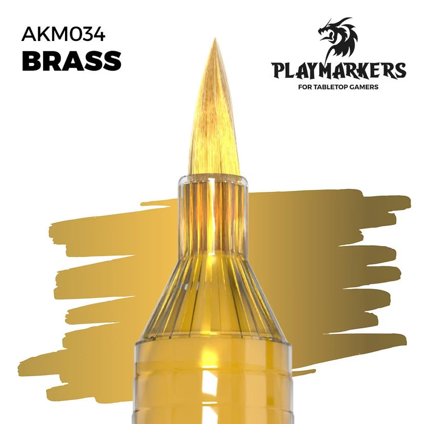 AK PLAYMARKERS: BRASS