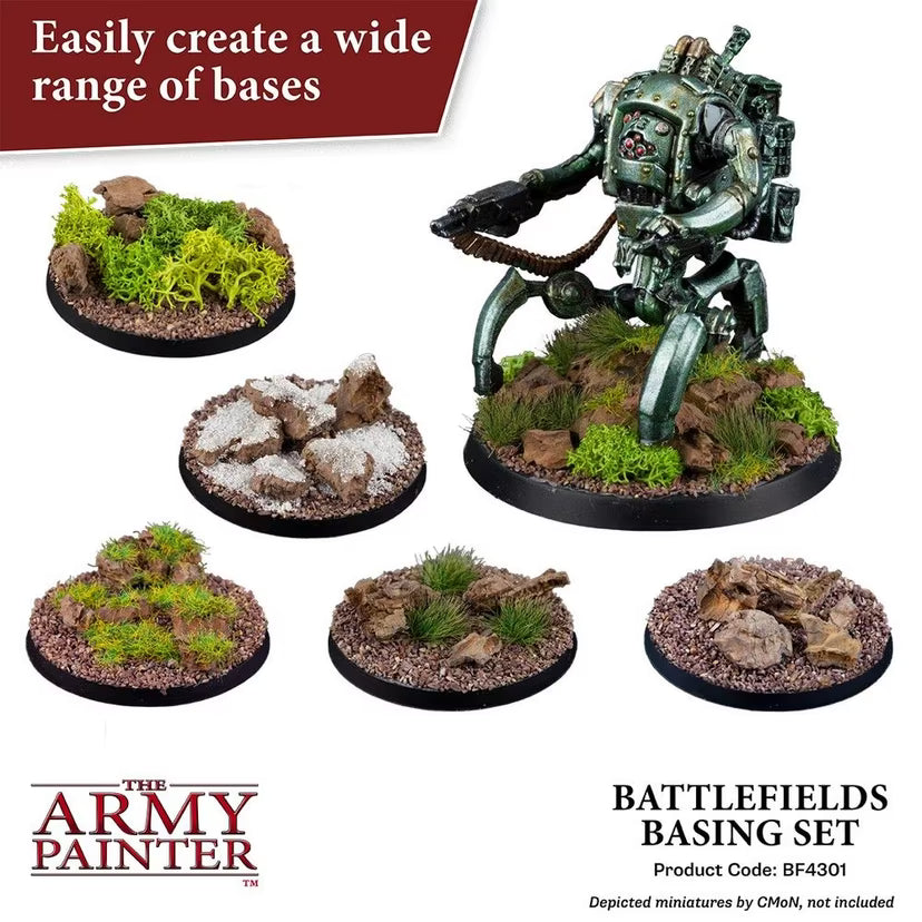 ARMY PAINTER: BATTLEFIELD BASING SET