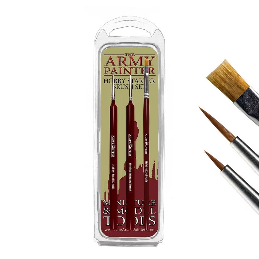 ARMY PAINTER: Hobby Starter Brush Set.
