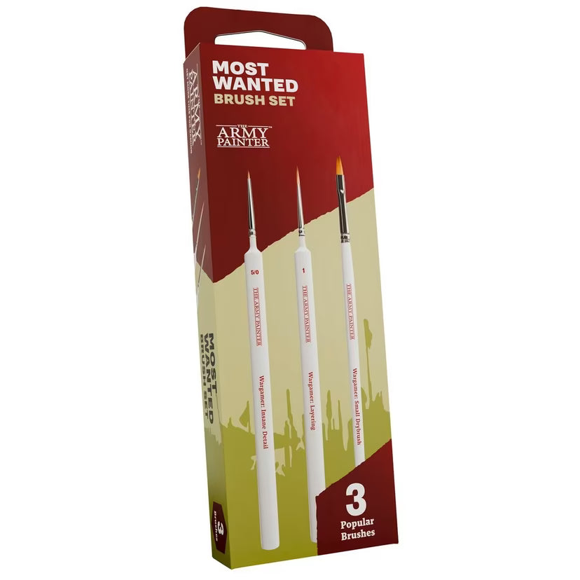 ARMY PAINTER: Most Wanted Brush Set