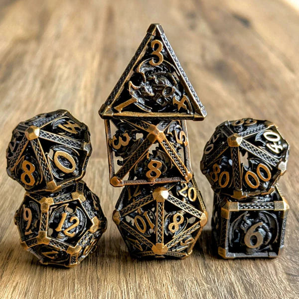 Infernal Skull Dice - Bronze