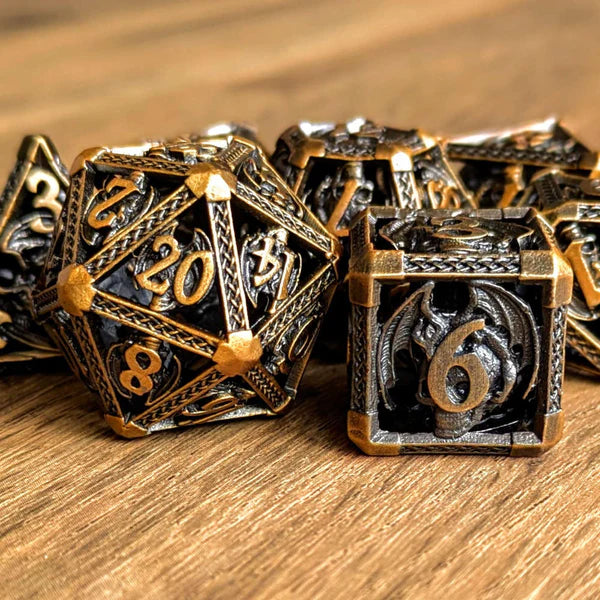 Infernal Skull Dice - Bronze