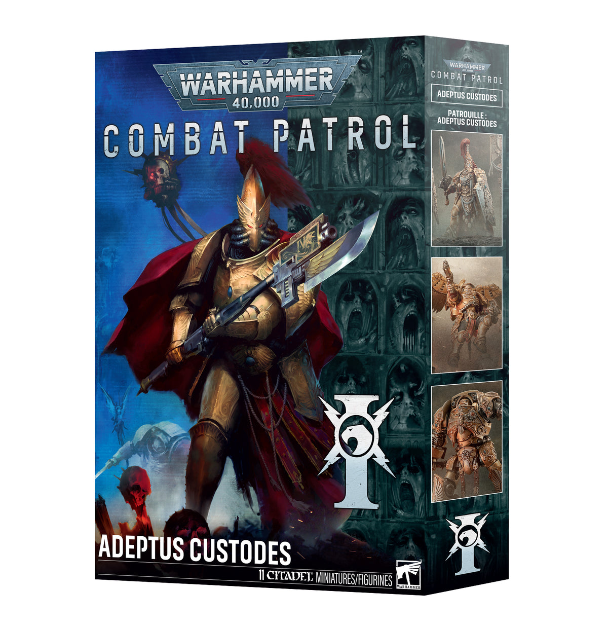 CUSTODES: COMBAT PATROL Pre-orders ship on or after launch day 17/10/2026