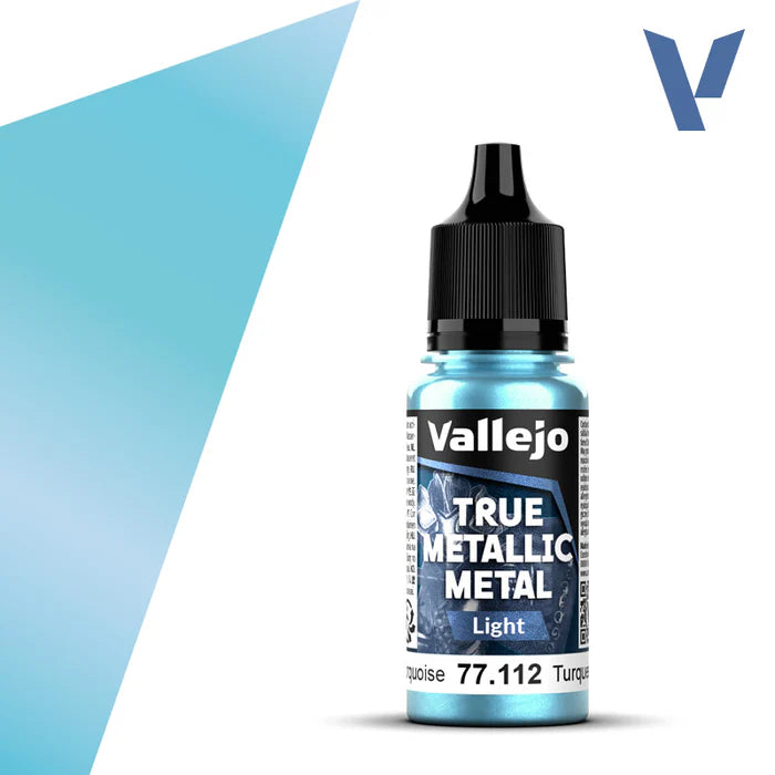 Vallejo True Metallic Metal: Hydra Turquoise (Light)