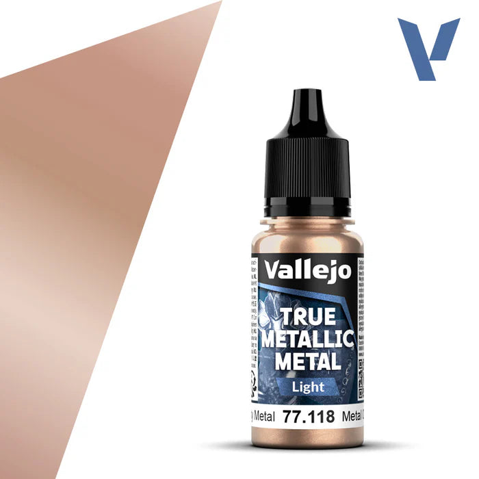 Vallejo True Metallic Metal: Rusty Metal (Light)