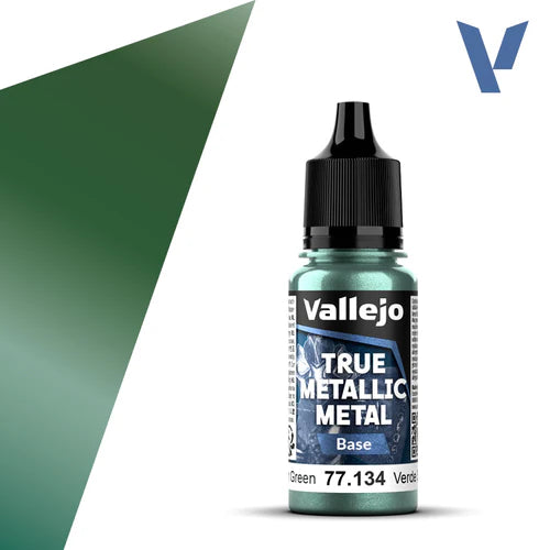 Vallejo True Metallic Metal: Dusken Green (Base)