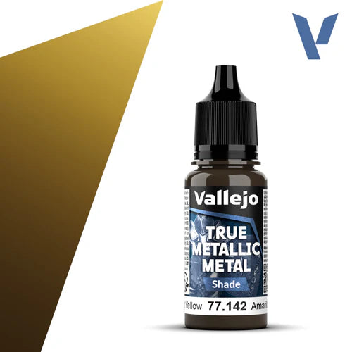 Vallejo True Metallic Metal: Radiant Yellow (Shade)