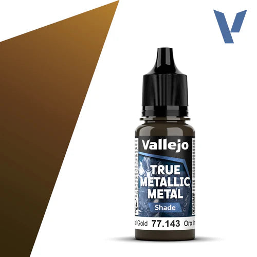 Vallejo True Metallic Metal: Imperial Gold (Shade)