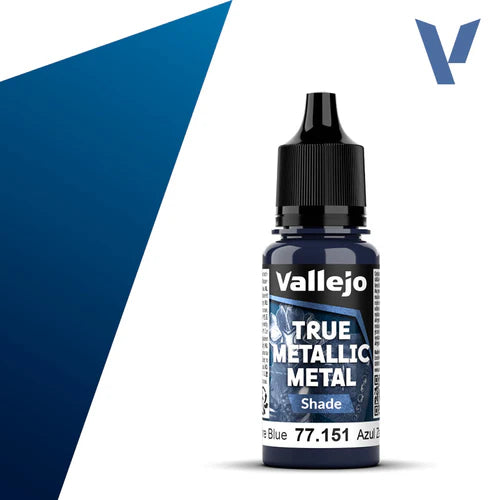 Vallejo True Metallic Metal: Sapphire Blue (Shade)