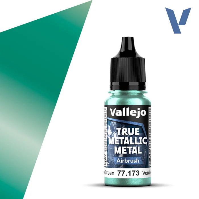 Vallejo True Metallic Metal: Beetle Green (Airbrush)